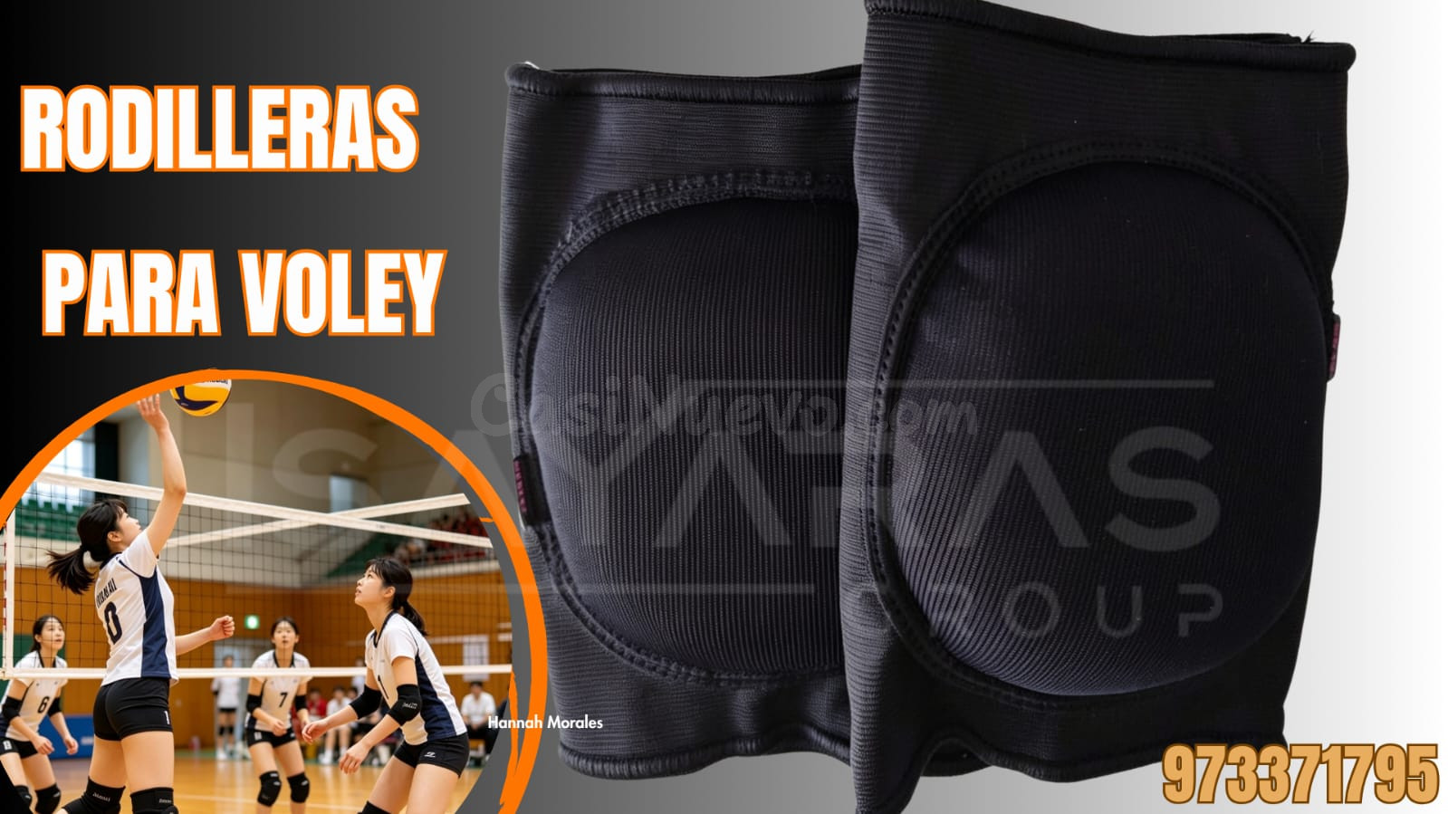 Rodilleras de voleibol