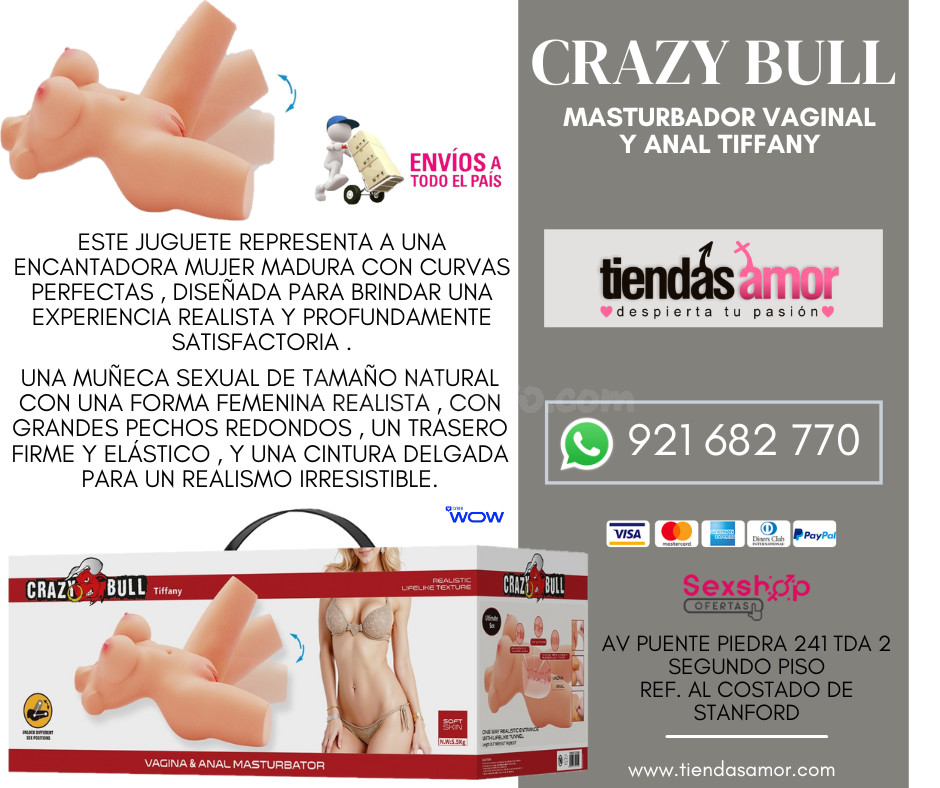 Crazy Bull Tiffany masturbación vaginal y anal/juguetes lubricantes potencia sexual en Puente Piedra consultas y pedidos:921682770