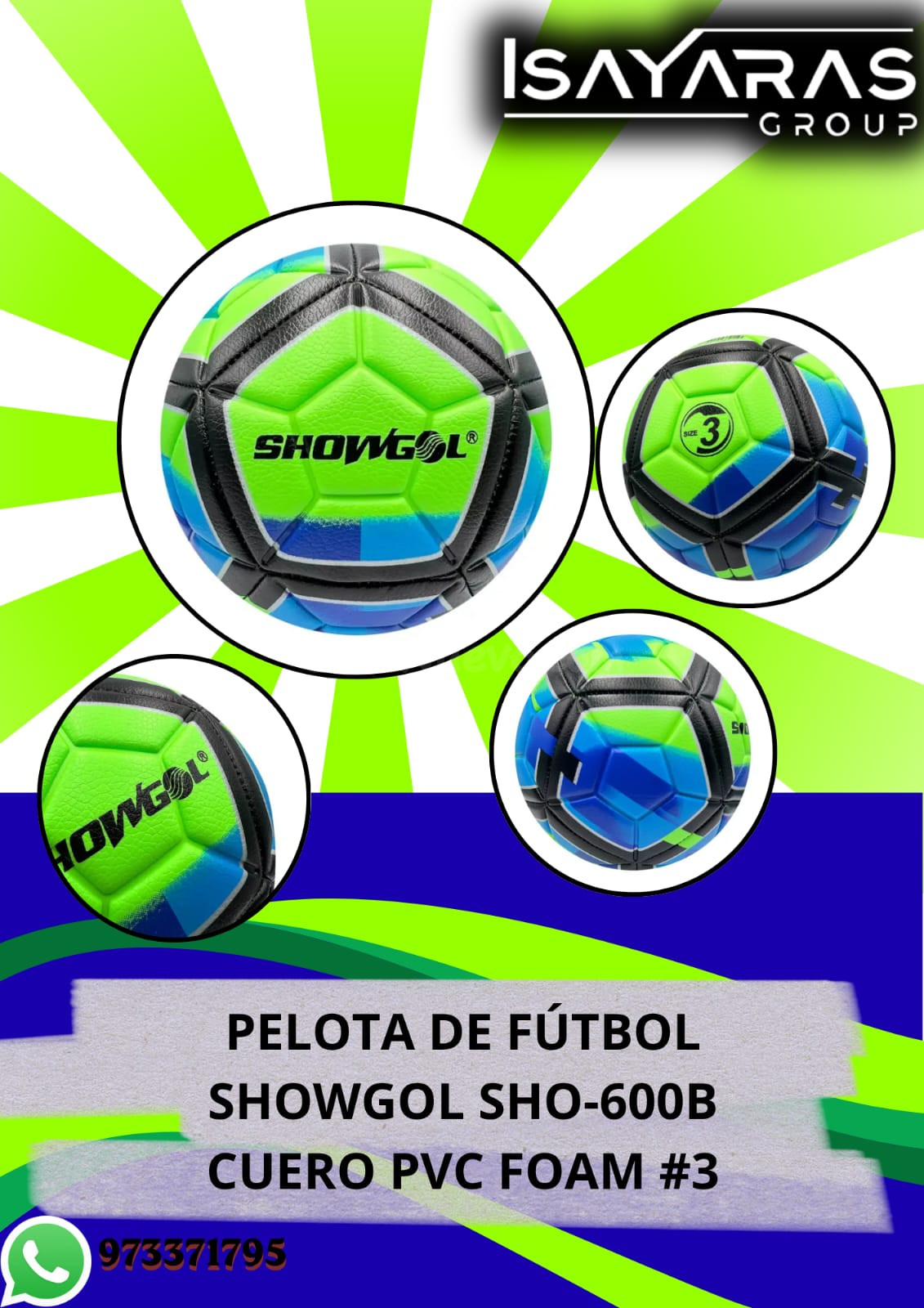 Pelota de Fútbol Showgol