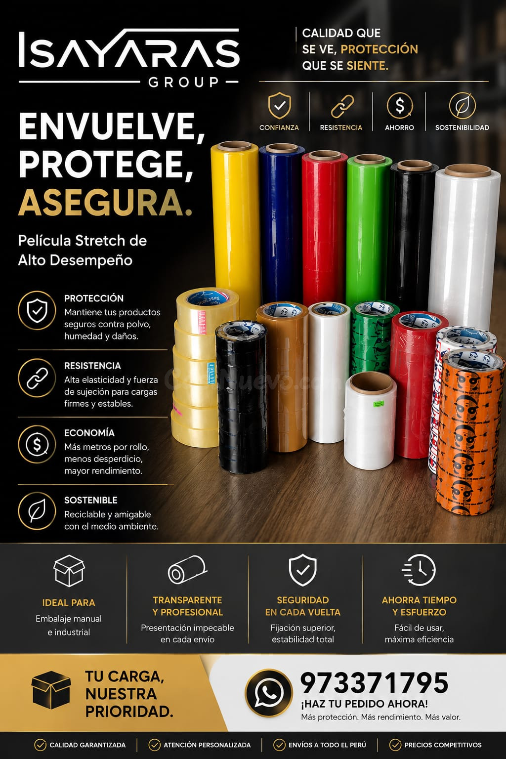 Película Stretch de Alto Desempeño