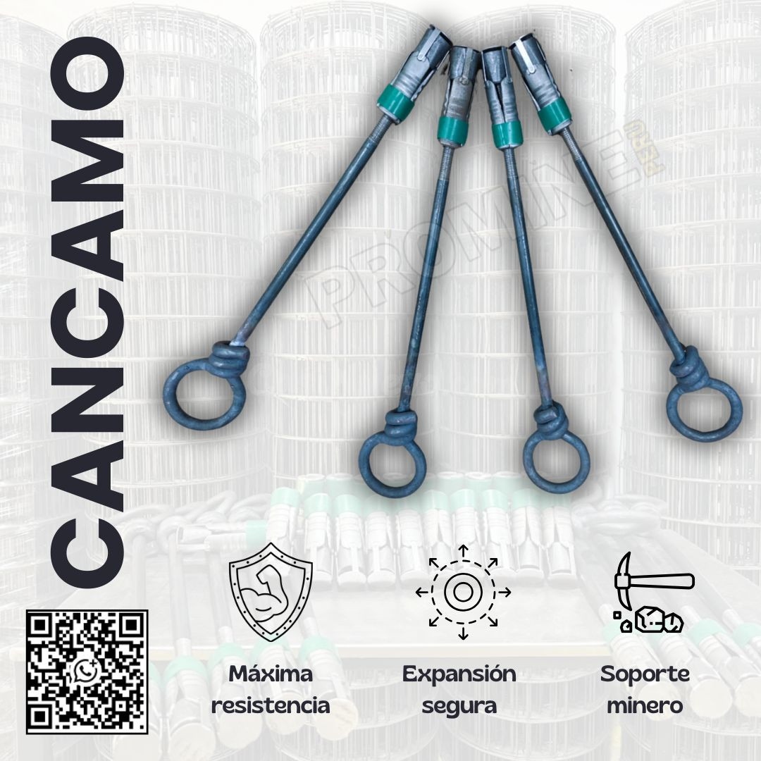 Cáncamos Mineros Alta Resistencia