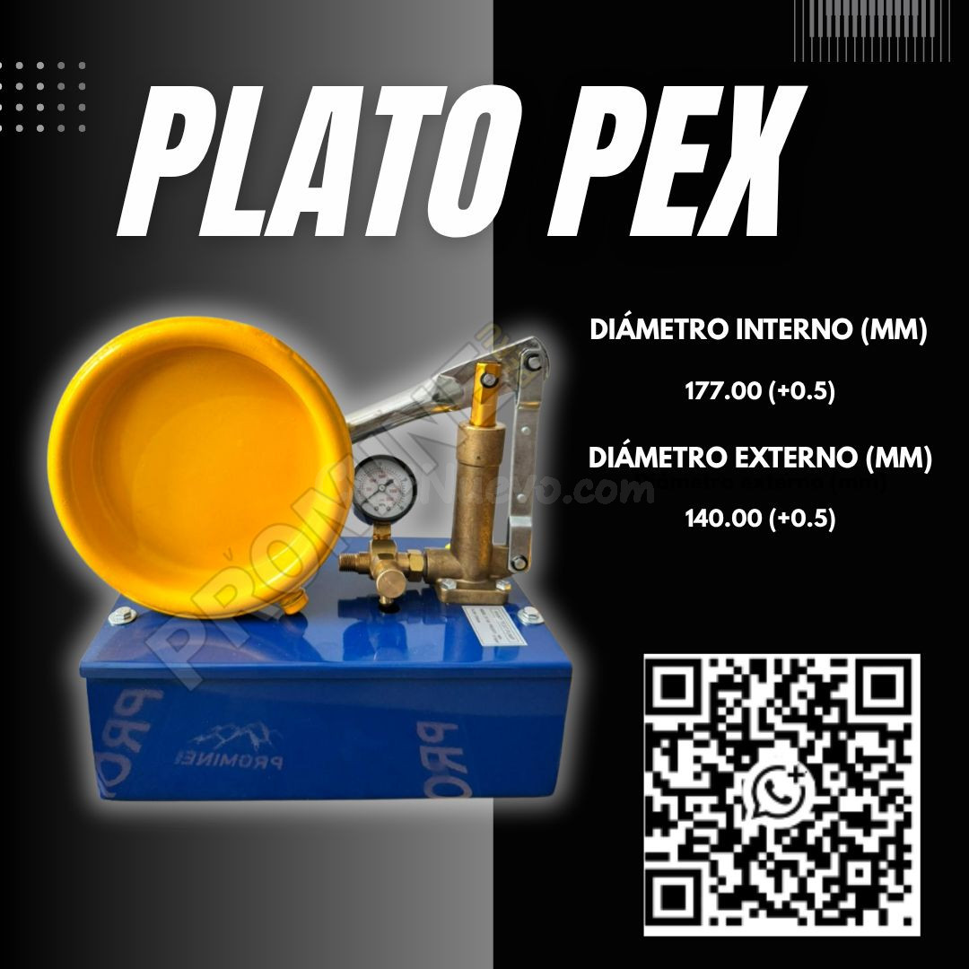 Plato PEX para Sostenimiento Seguro