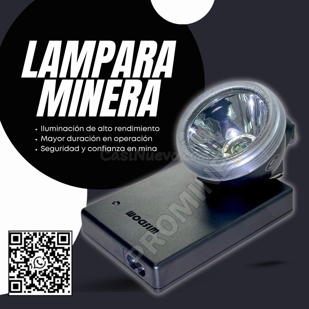 Lámpara Minera de Alta Iluminación