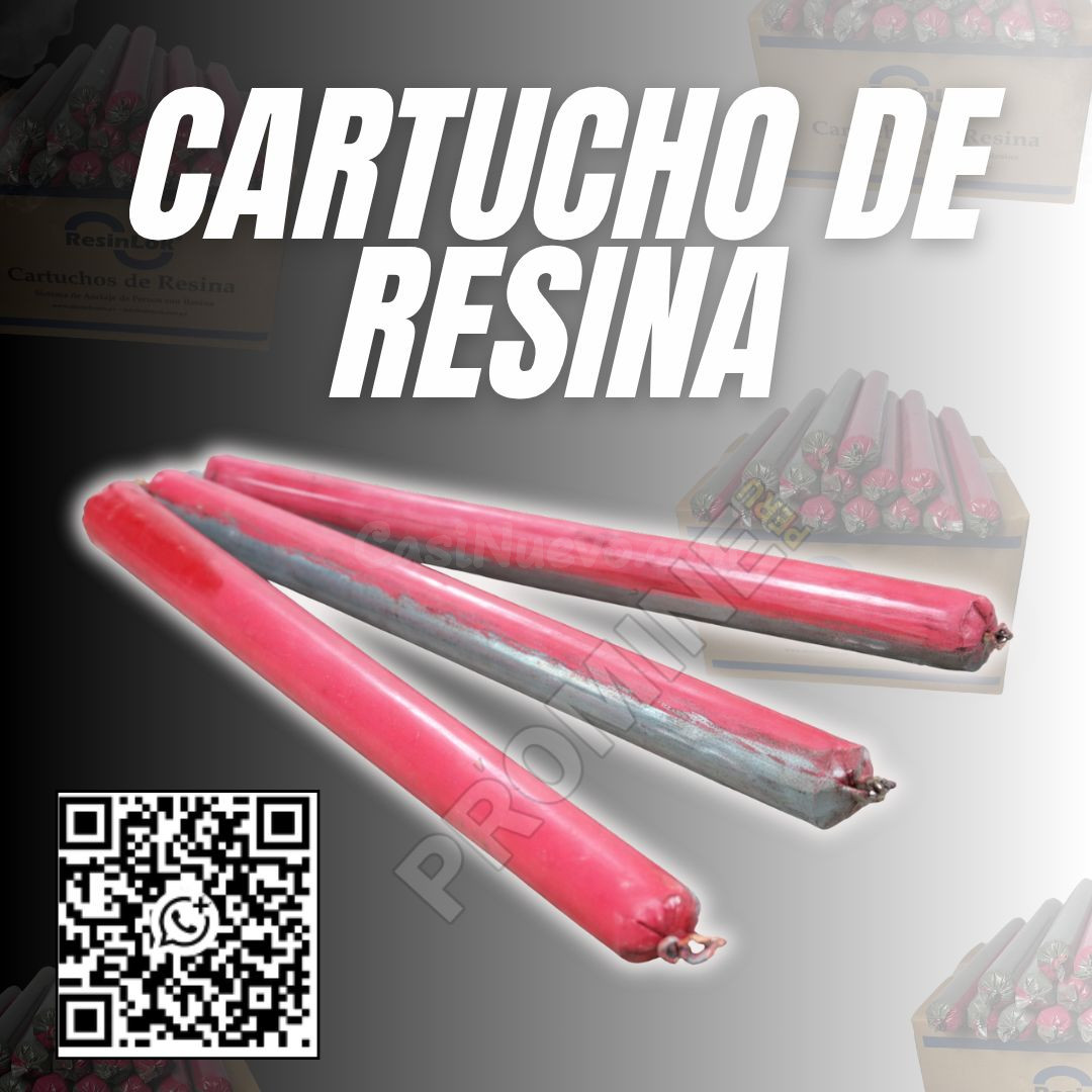 Cartucho de Resina Alta Fijación