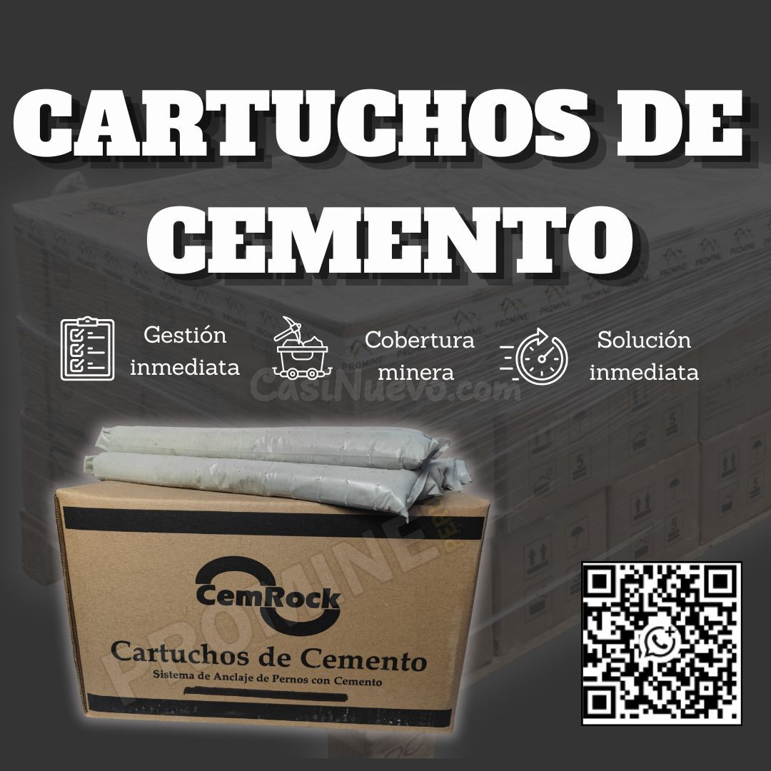 Cartuchos de Cemento para Anclaje Seguro