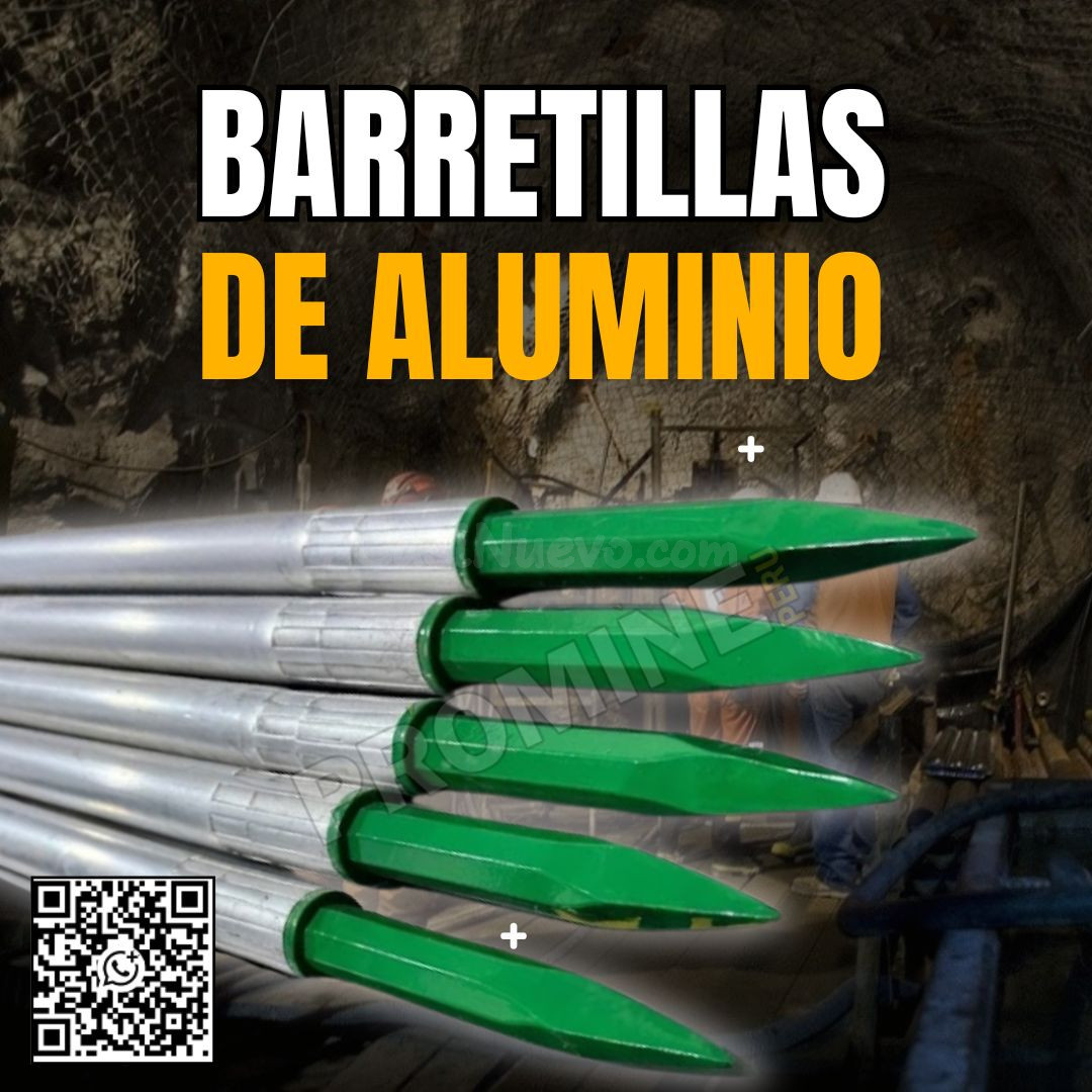 Barretillas de Aluminio para Seguridad Minera