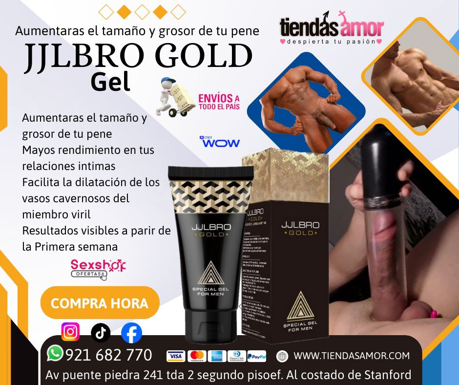 JJLBRO Gold de 50ml rendimiento en tus relaciones intimas/juguetes lubricantes potencia sexual en Puente Piedra contactar- Whatsapp: 921682770