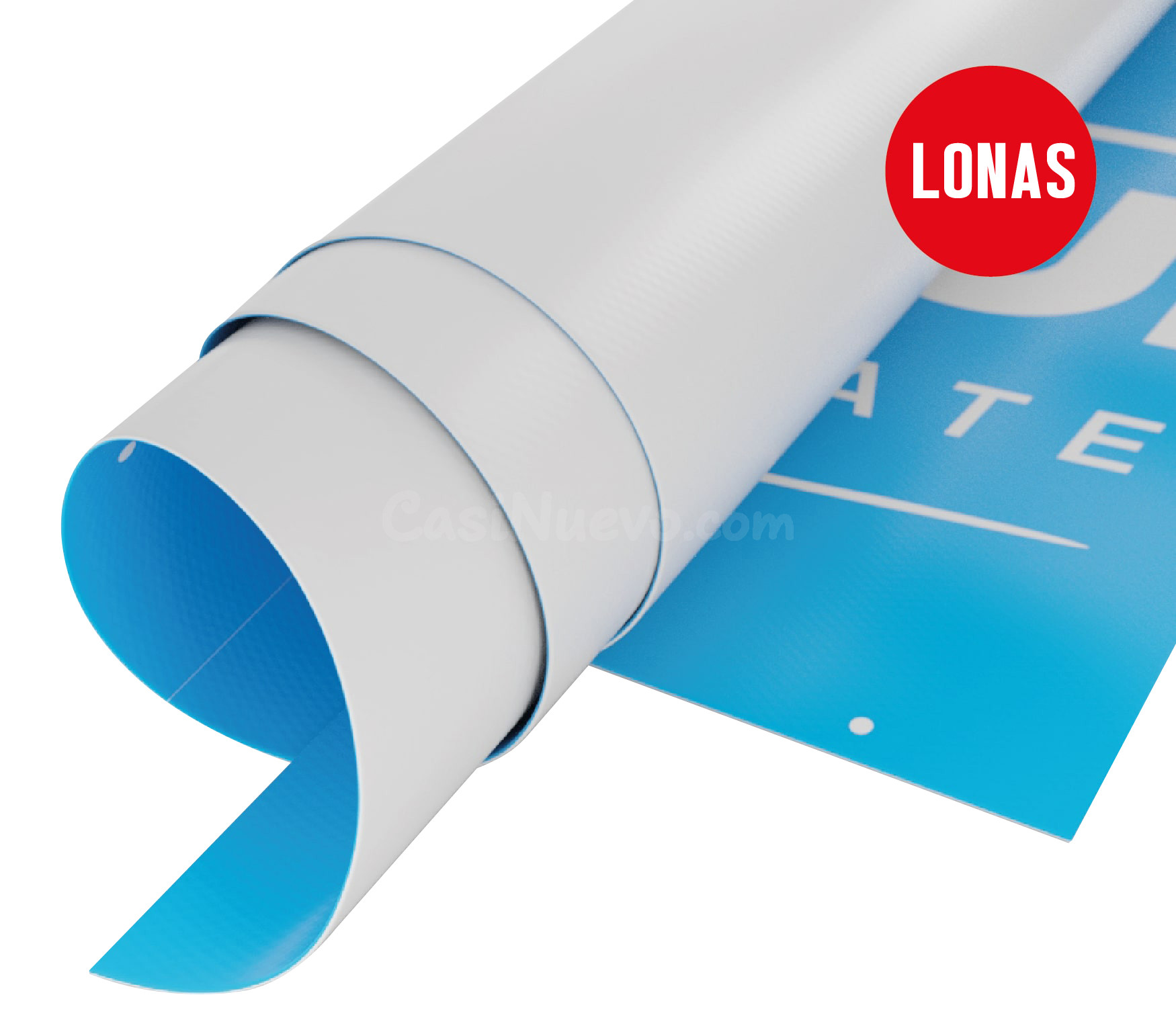Instalación de lonas para carteles en zona norte