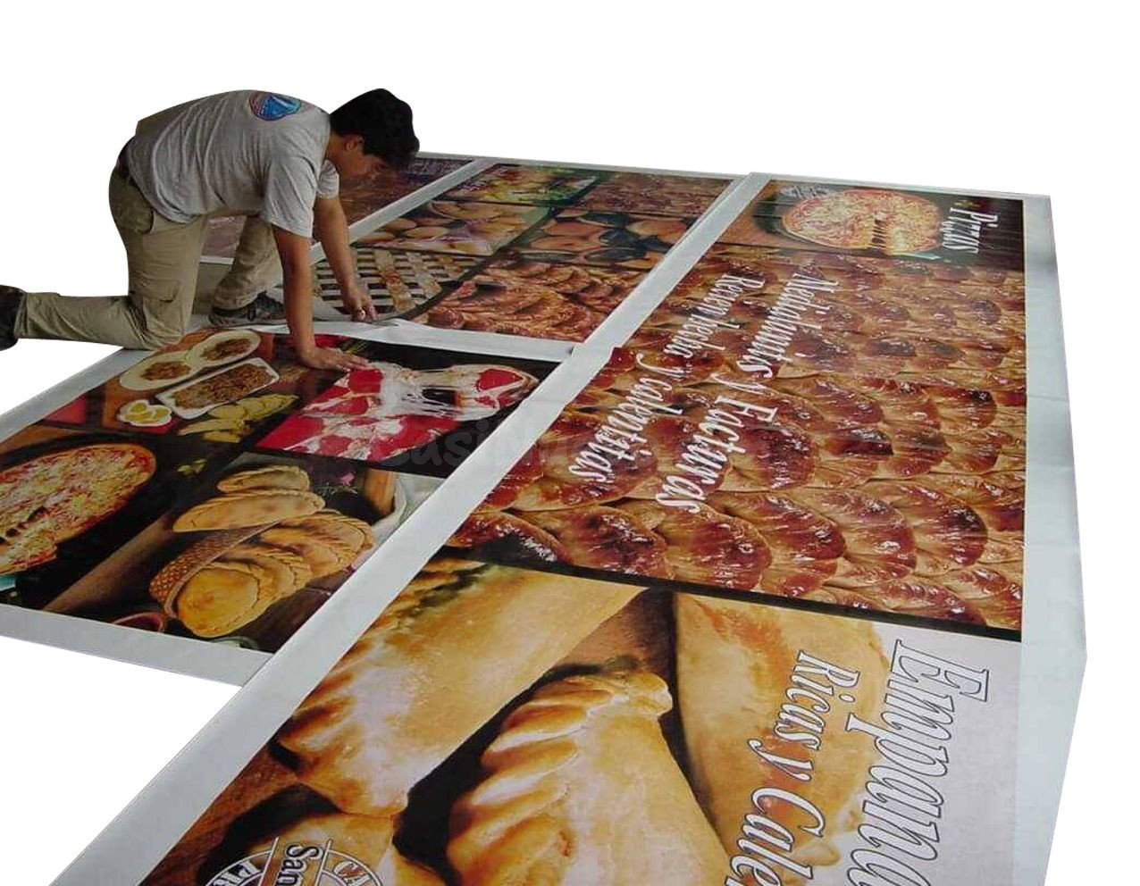 Instalación de lonas para carteles en zona norte - foto 3