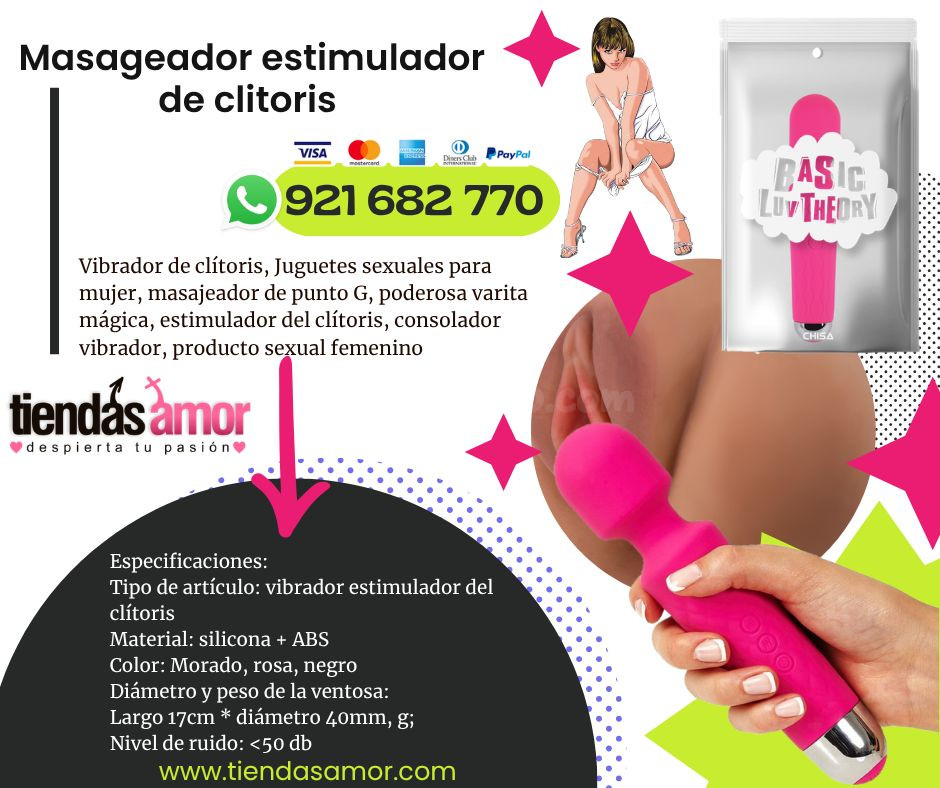 Masageador estimulador de clitoris recargable /juguetes lubricantes potencia sexual en Puente Piedra contactar- Whatsapp: 921682770
