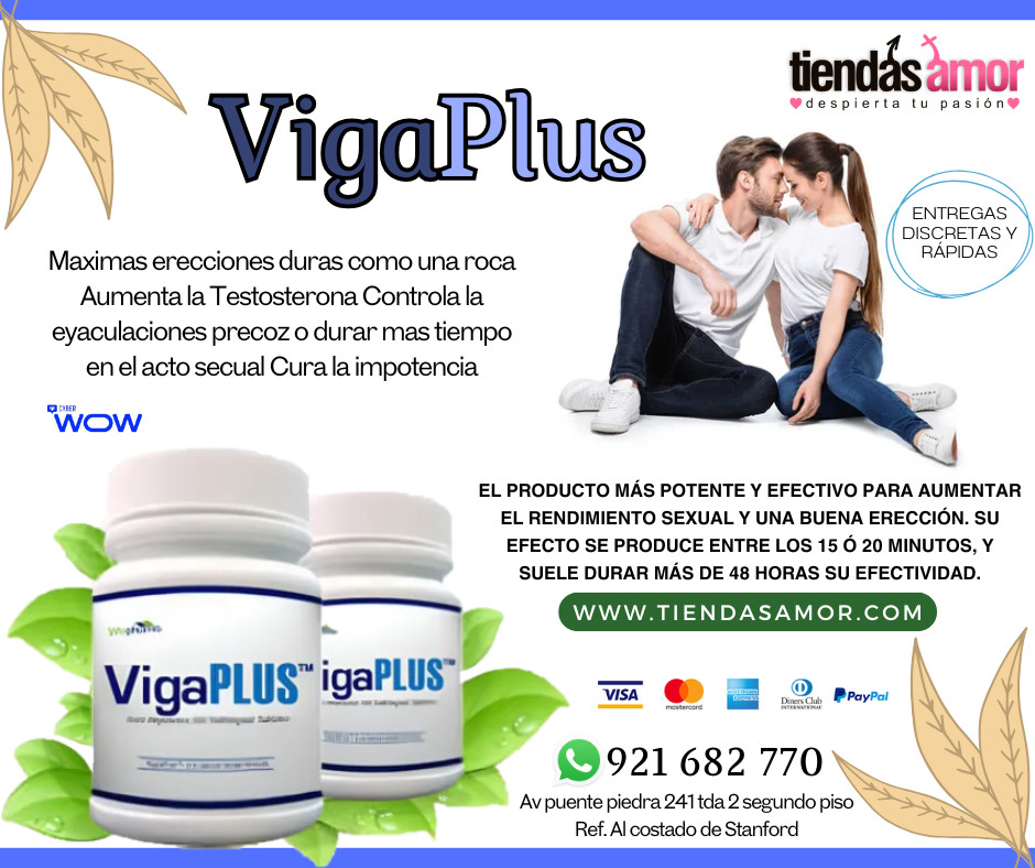 VigaPlus Potencia Sexual /juguetes lubricantes potencia sexu