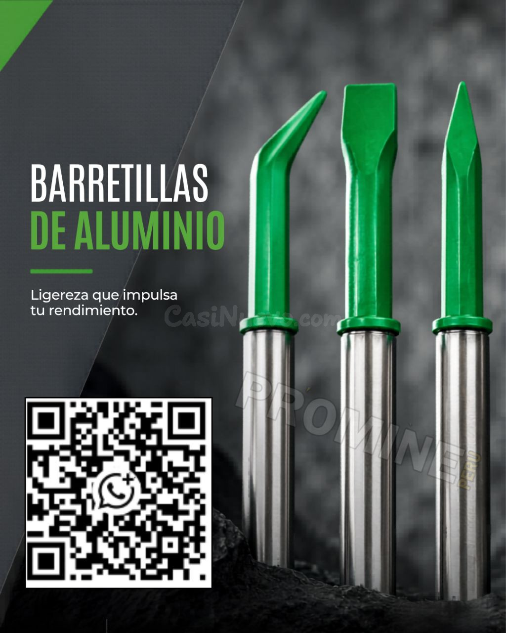 Barretillas de aluminio