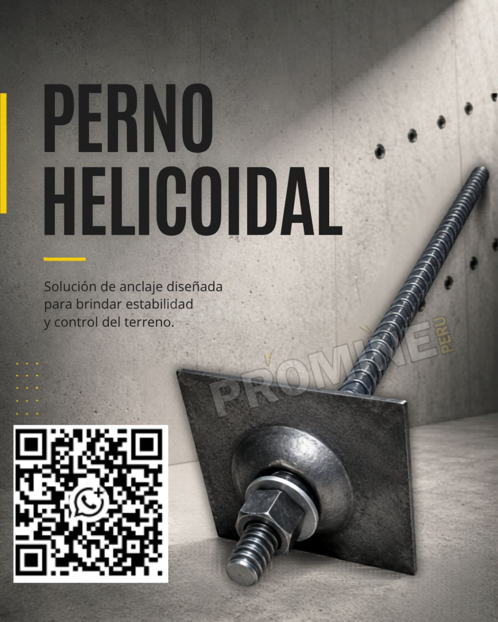 Perno helicoidal