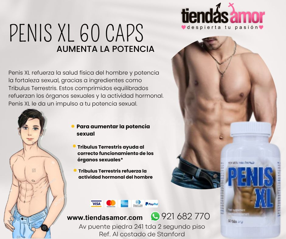 Penis XL Para aumentar tu potencia sexual/juguetes lubricantes potencia sexual en Puente Piedra contactar-whatsapp: 921682770