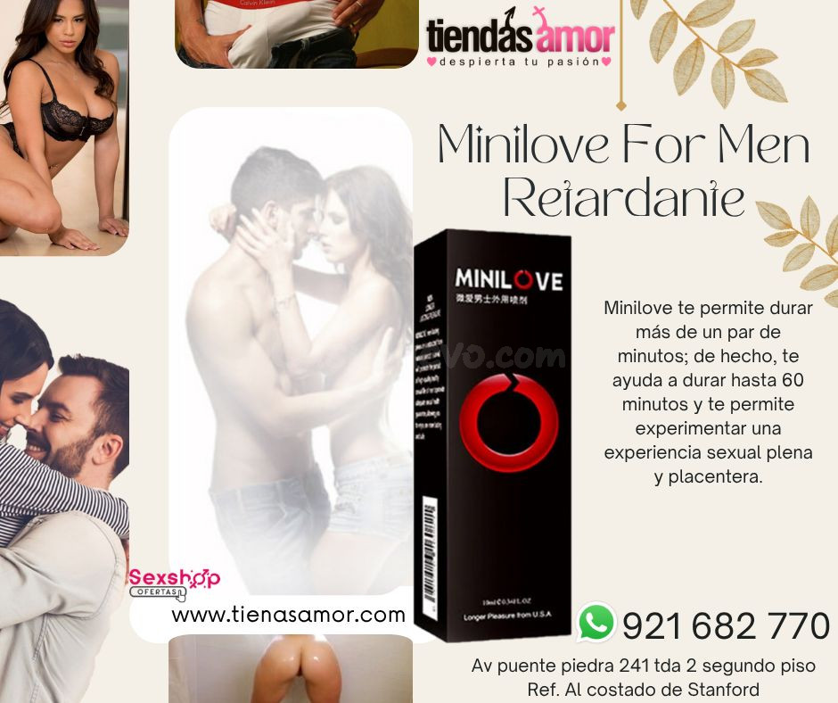 Minilove For Men Retardante La eyaculación precoz/juguetes potencia sexual en Puente Piedra contactar-whatsapp: 921682770
