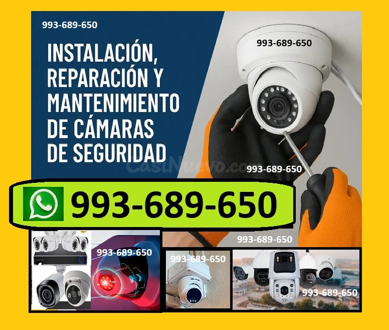 SOPORTE TECNICO A CAMARAS DE SEGURIDAD,MANTENIMIENTO,REPARAC