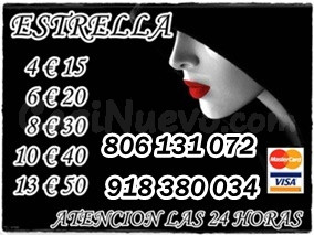 Susurros de las cartas visa 4 € 15 minuto