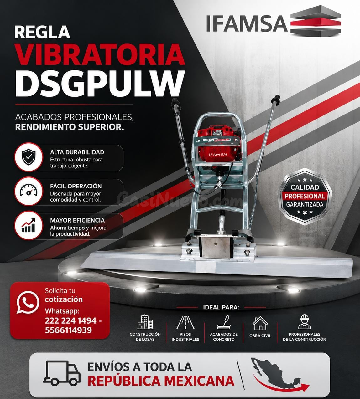 REGLA VIBRATORIA CIPSA DSGPULW