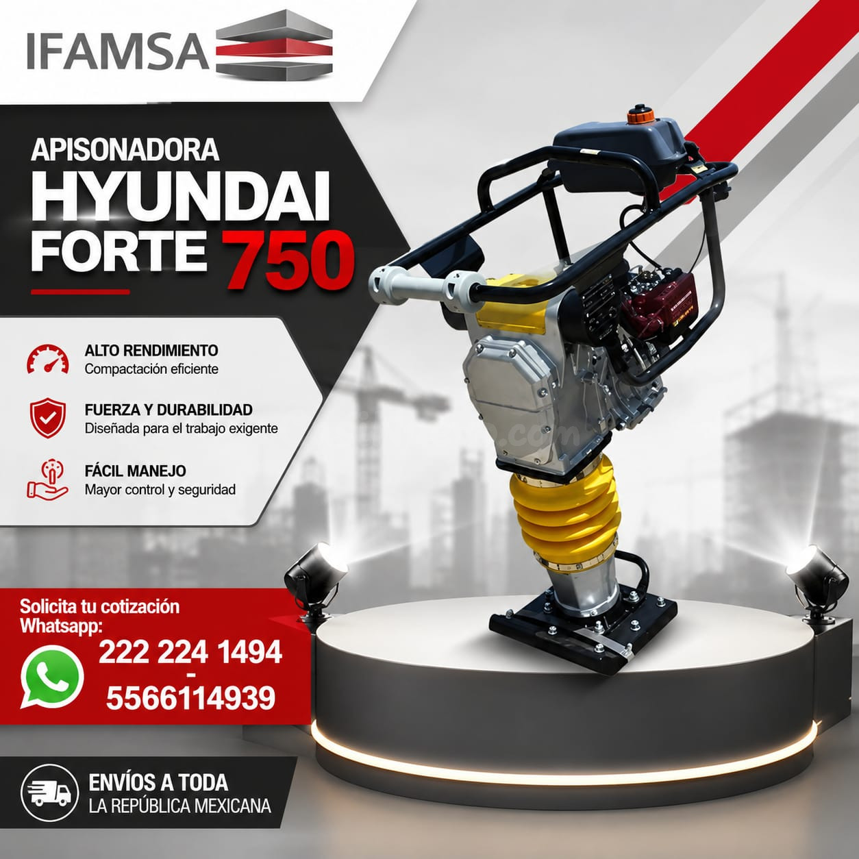 APISONADORA HYUNDAI FORTE 750