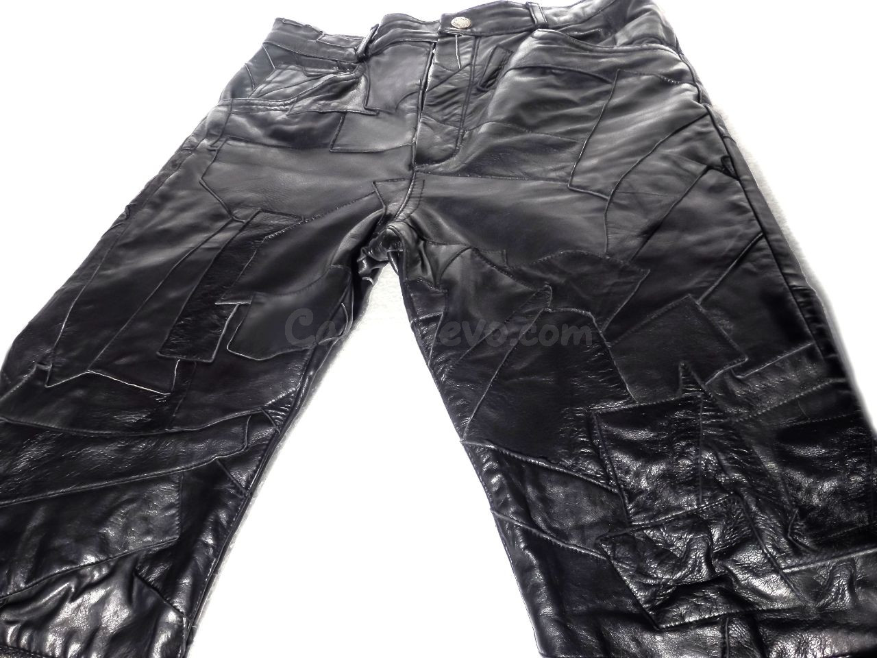 Pantalón de cuero ensamblado unisex: Made in Spain - 69 € - foto 3