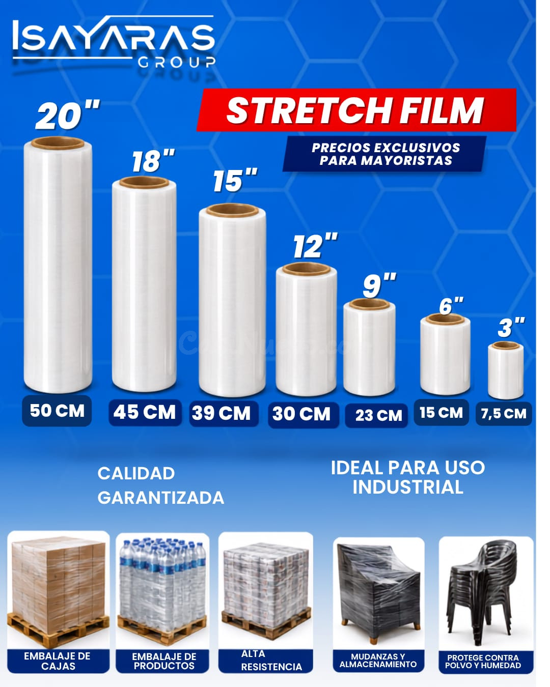 Isayaras Group Film estirable estándar - foto 3
