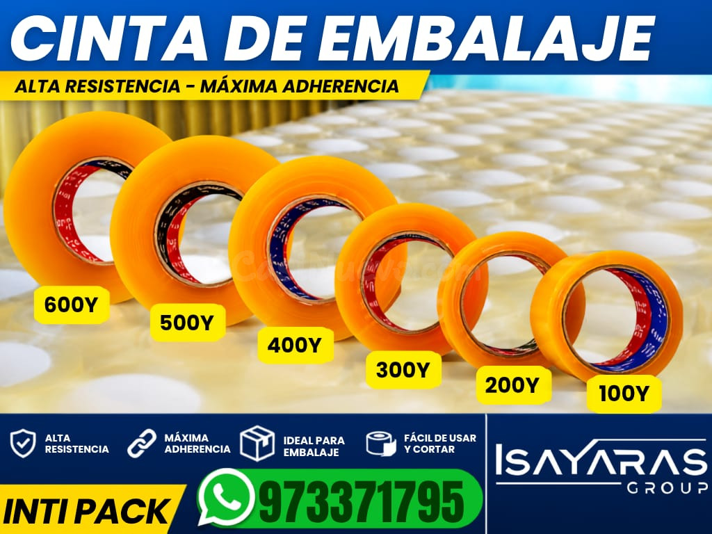 Cintas de embalaje alta resistencia INTIPACK