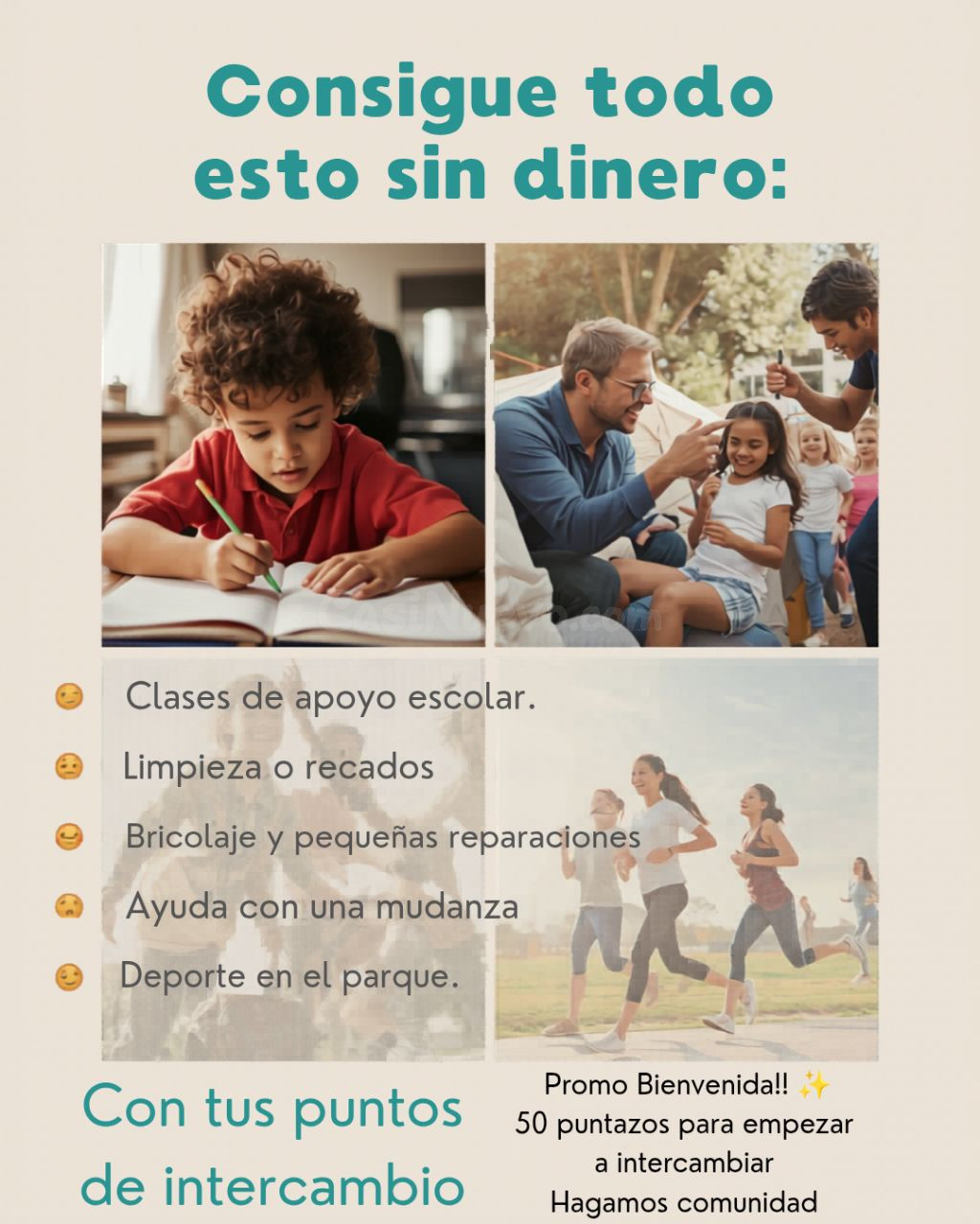 WEB HIPERLOCAL y GRATUITA para TRUEQUE DE SERVICIOS y CONOCIMIENTOS - foto 5