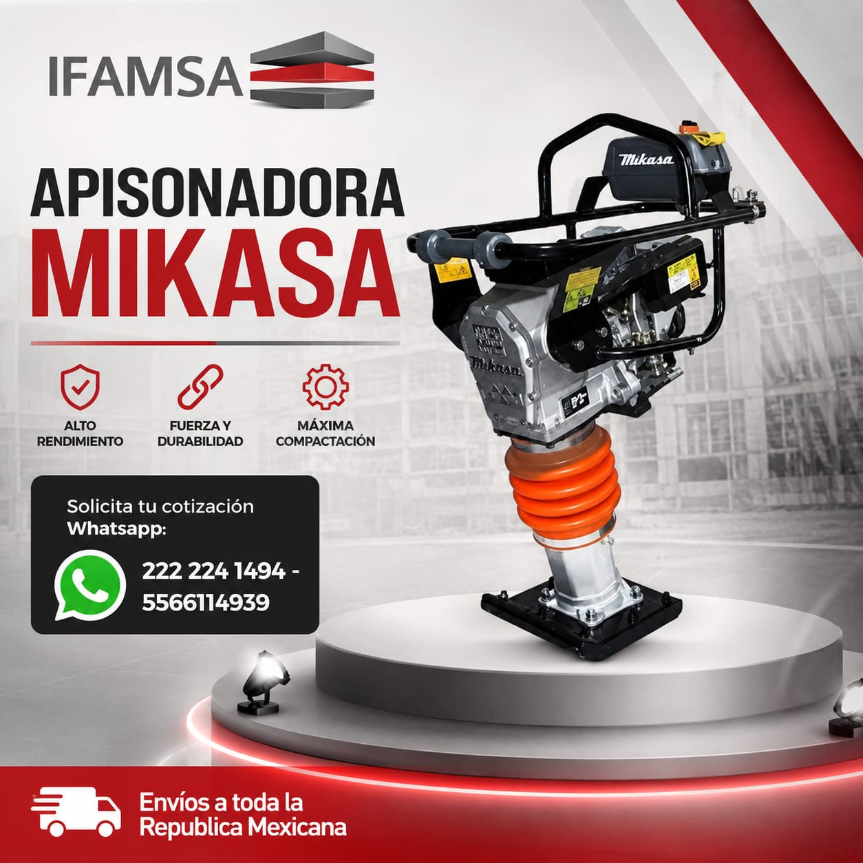 APISONADOR MT77HFR MULTIQUIP