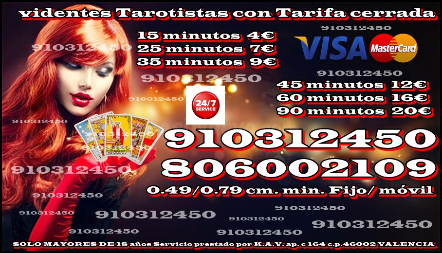 ¿Buscas respuestas? Tarot Profesional: 15 min por solo 4€.