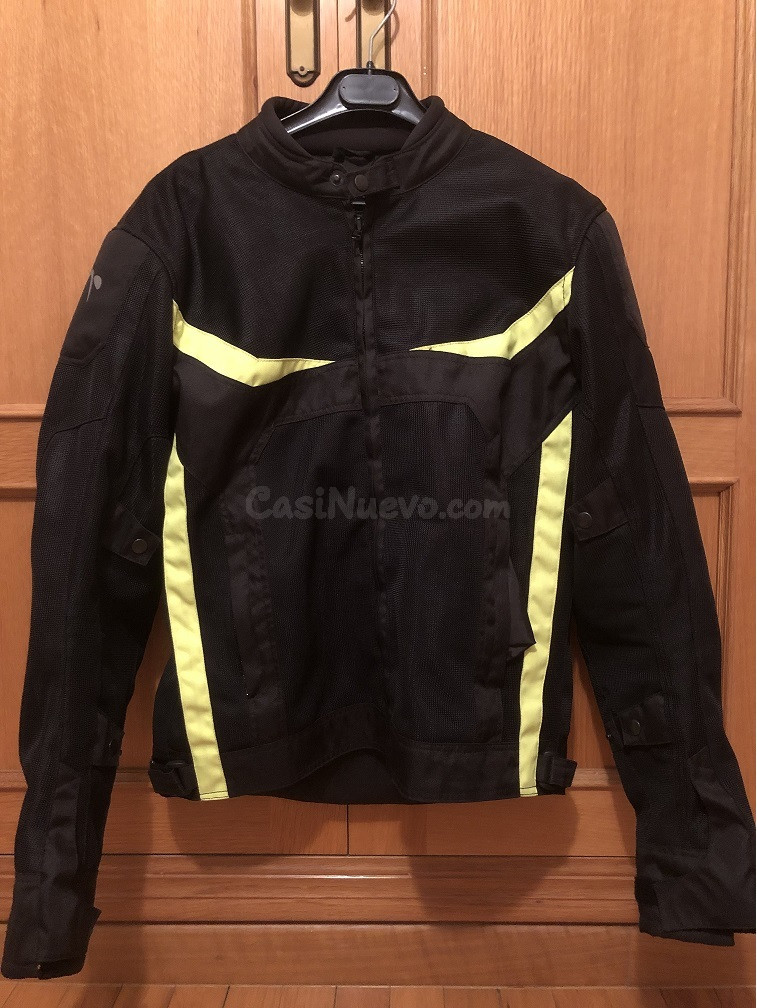 Chaqueta motocicleta hombre reflectante