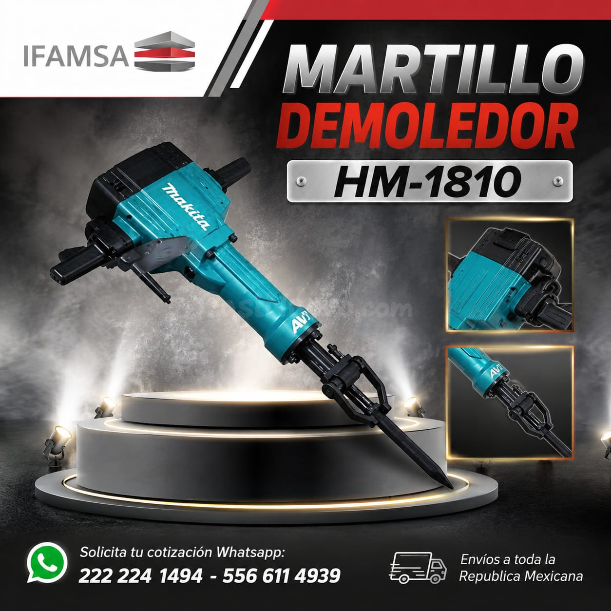 MARTILLO DEMOLEDOR HM-1810