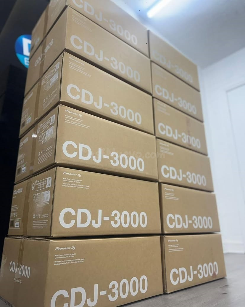 Pioneer DJ CDJ-3000, AlphaTheta CDJ-3000X, Technics SL-1210MK7
