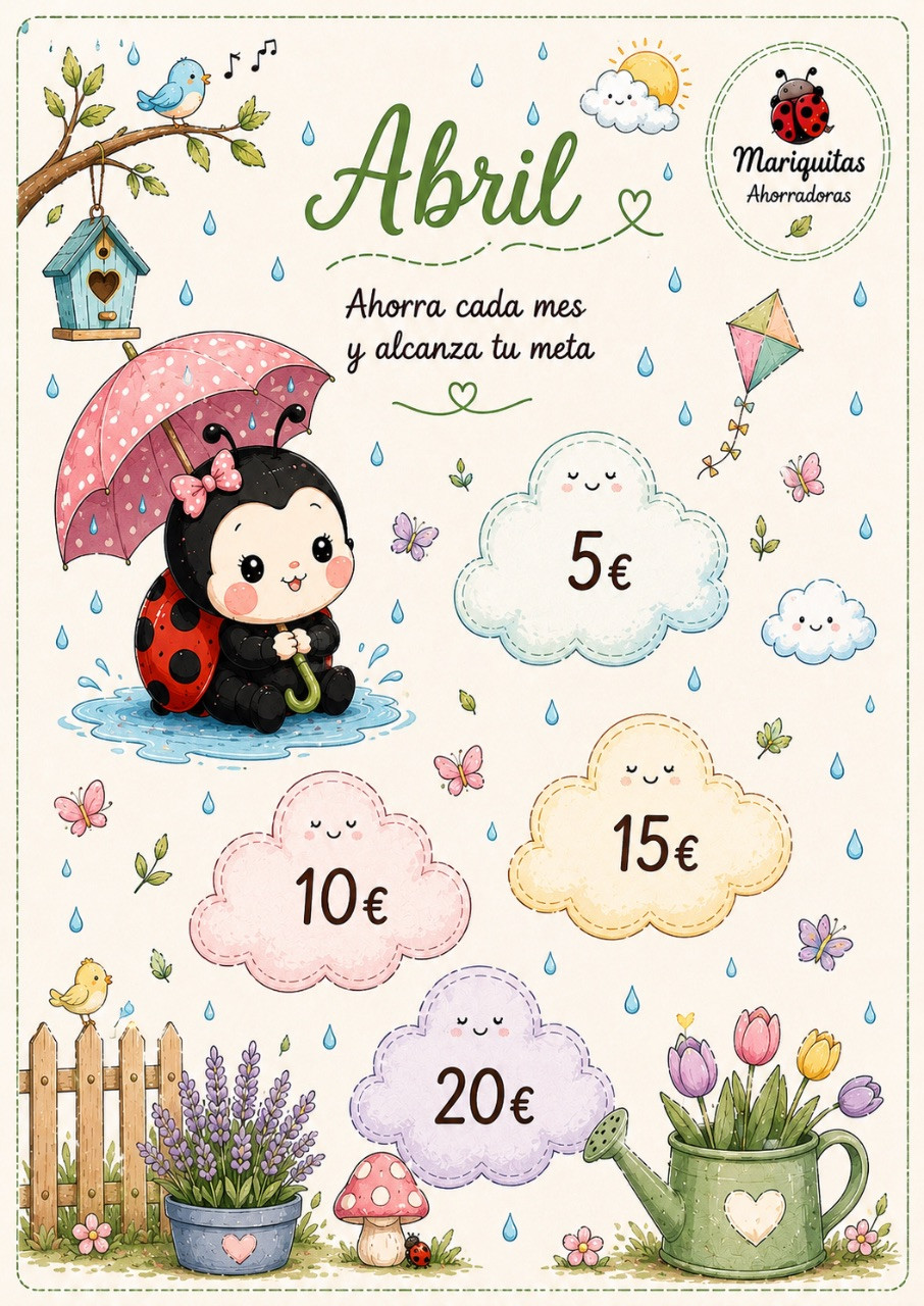 Mariquitas Ahorradoras Calendario 2023 - foto 3