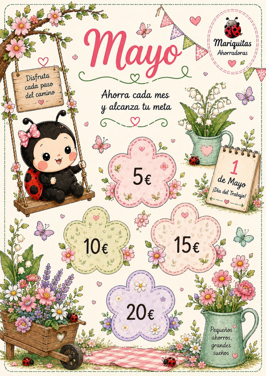 Mariquitas Ahorradoras Calendario 2023 - foto 4