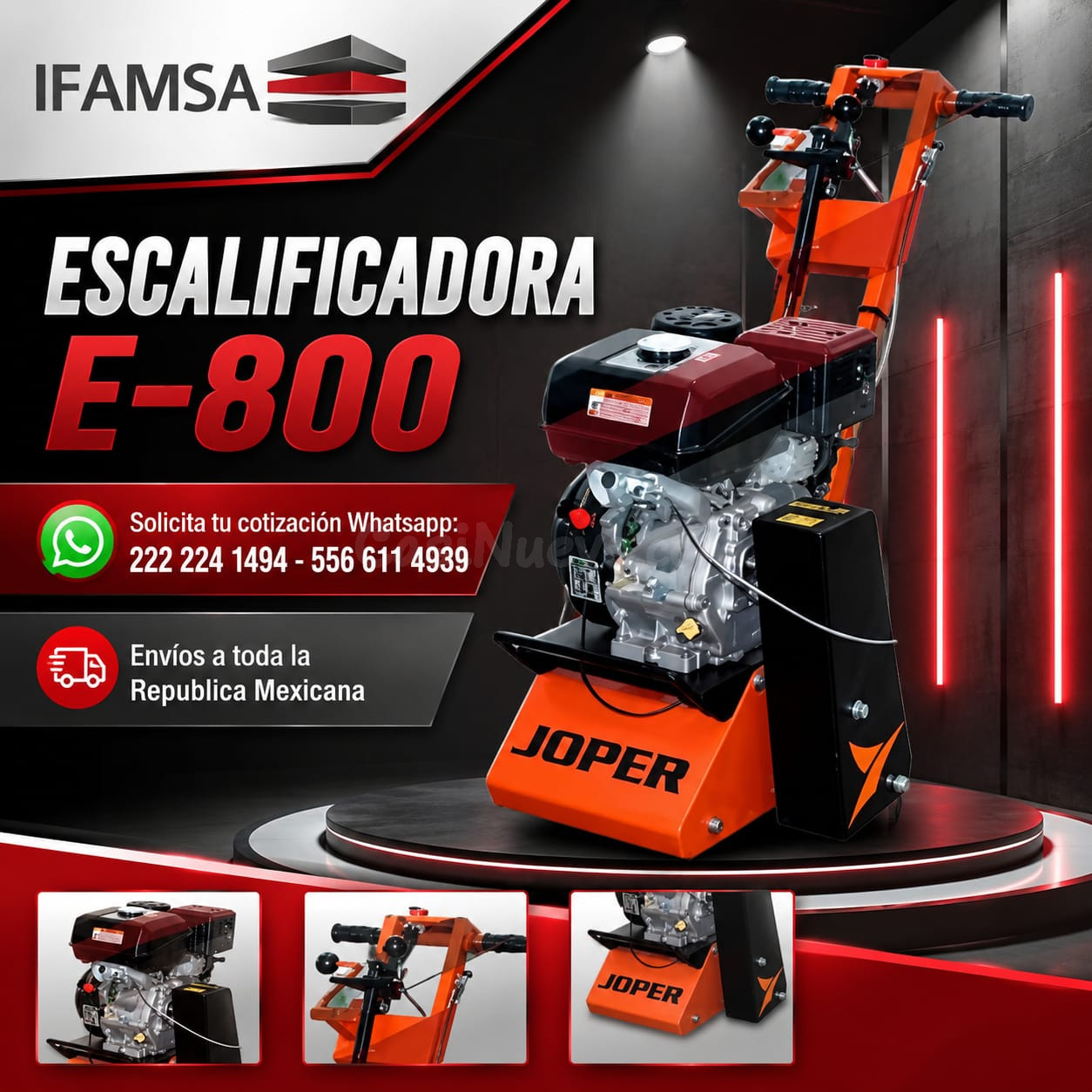 ESCALIFICADORA E-800 JOPER