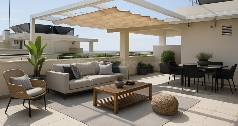 Ático dúplex con vistas al mar - foto 4