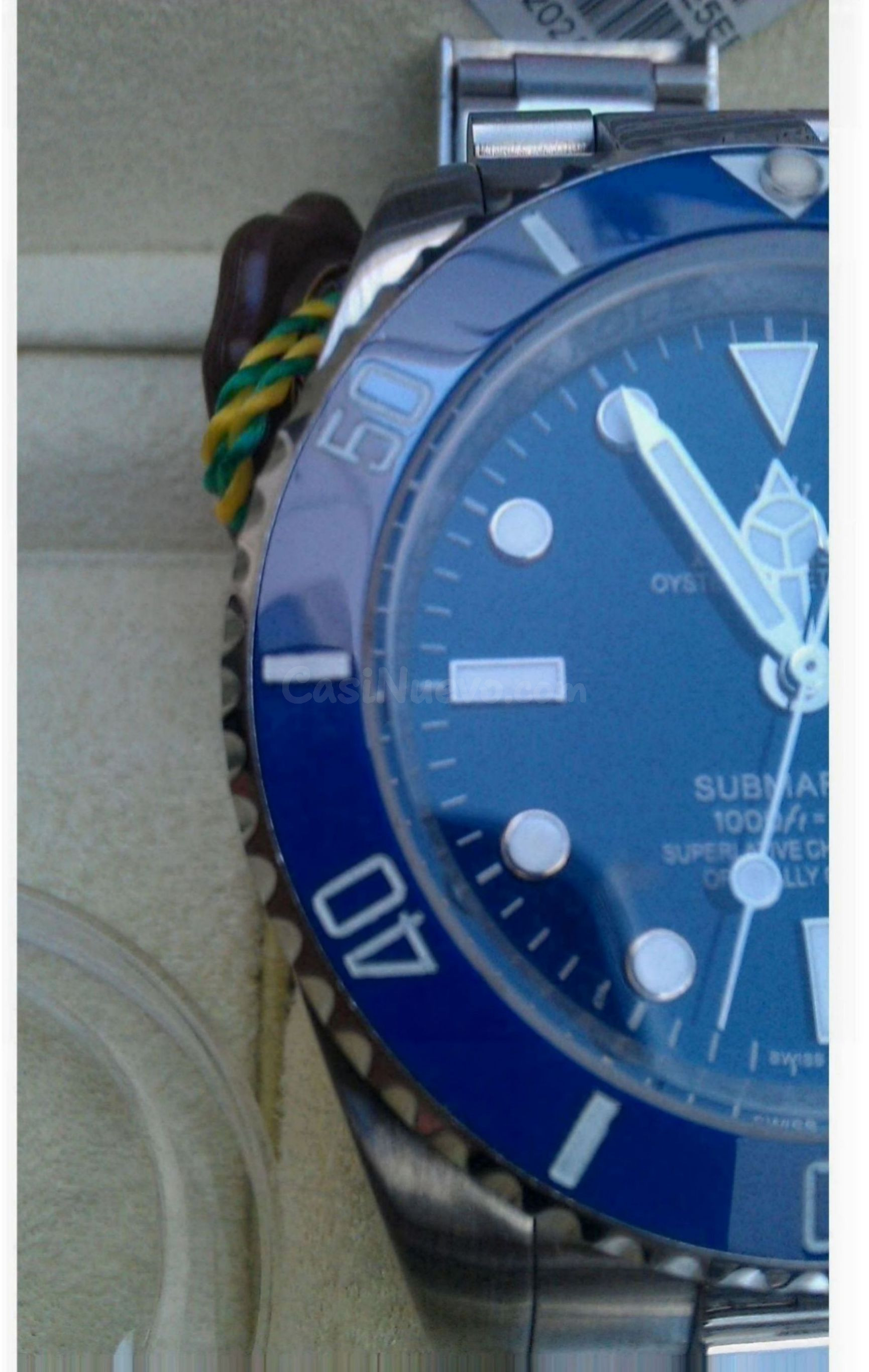 Rolex Submariner azul última edición automática, cerámica y zafiro - foto 2