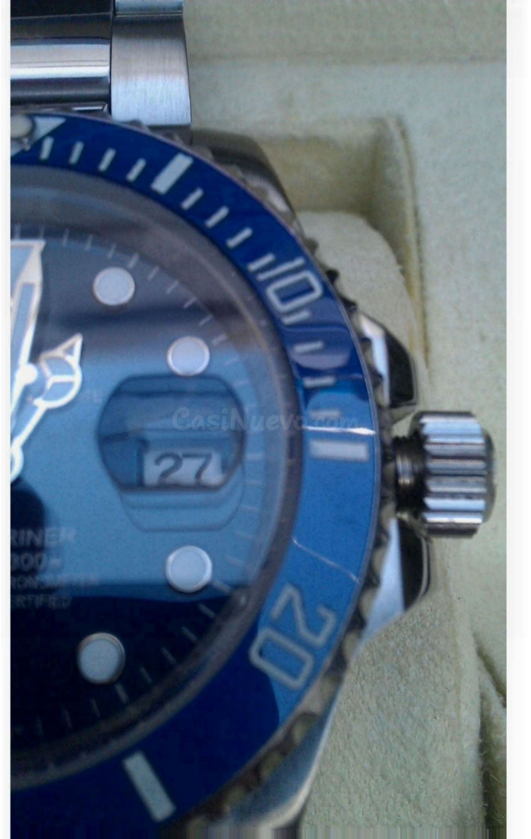 Rolex Submariner azul última edición automática, cerámica y zafiro - foto 5