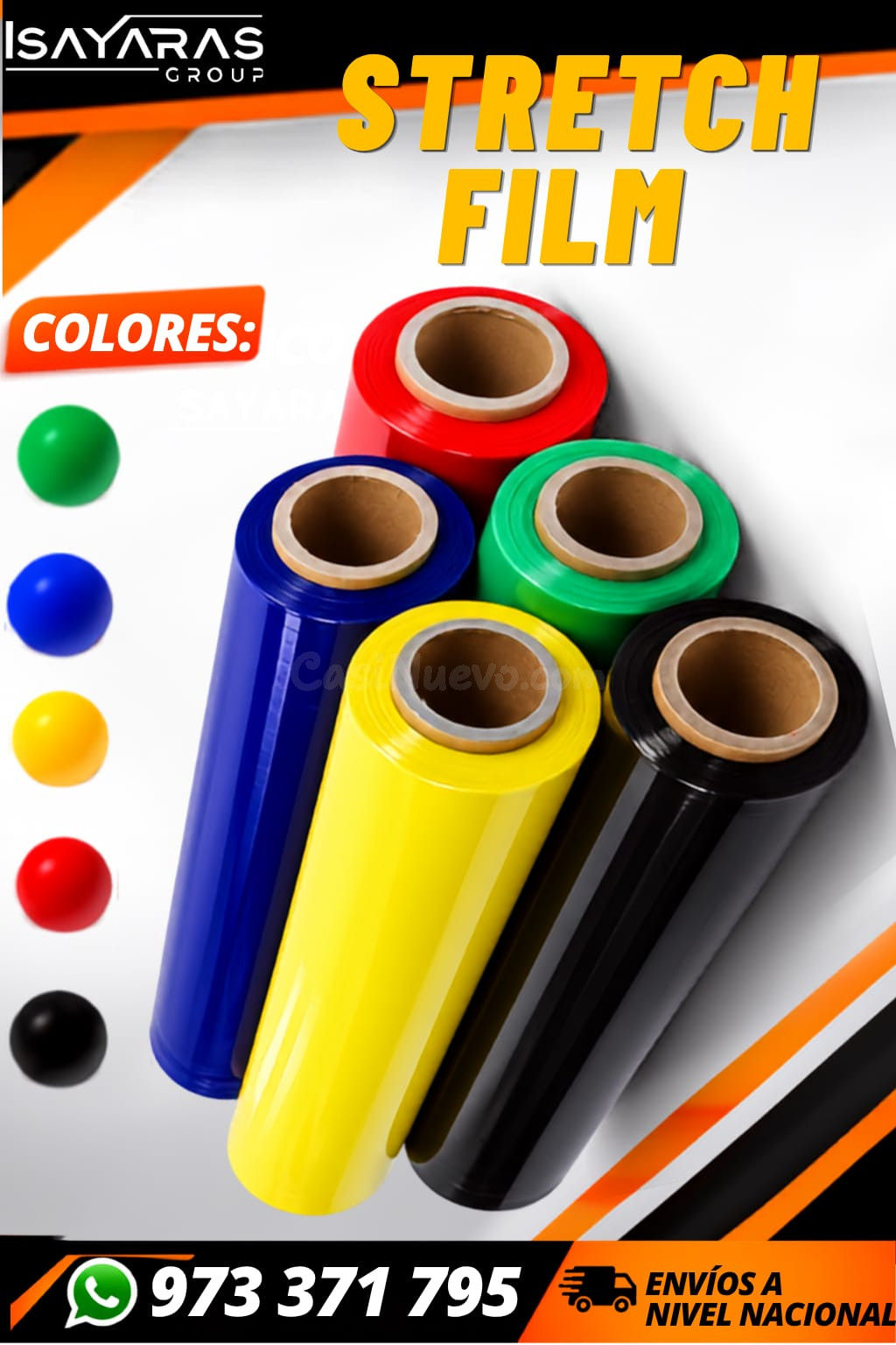 PLÁSTICO STRETCH FILM FÁCIL DE MANIPULAR- ISAYARAS GROUP TU 