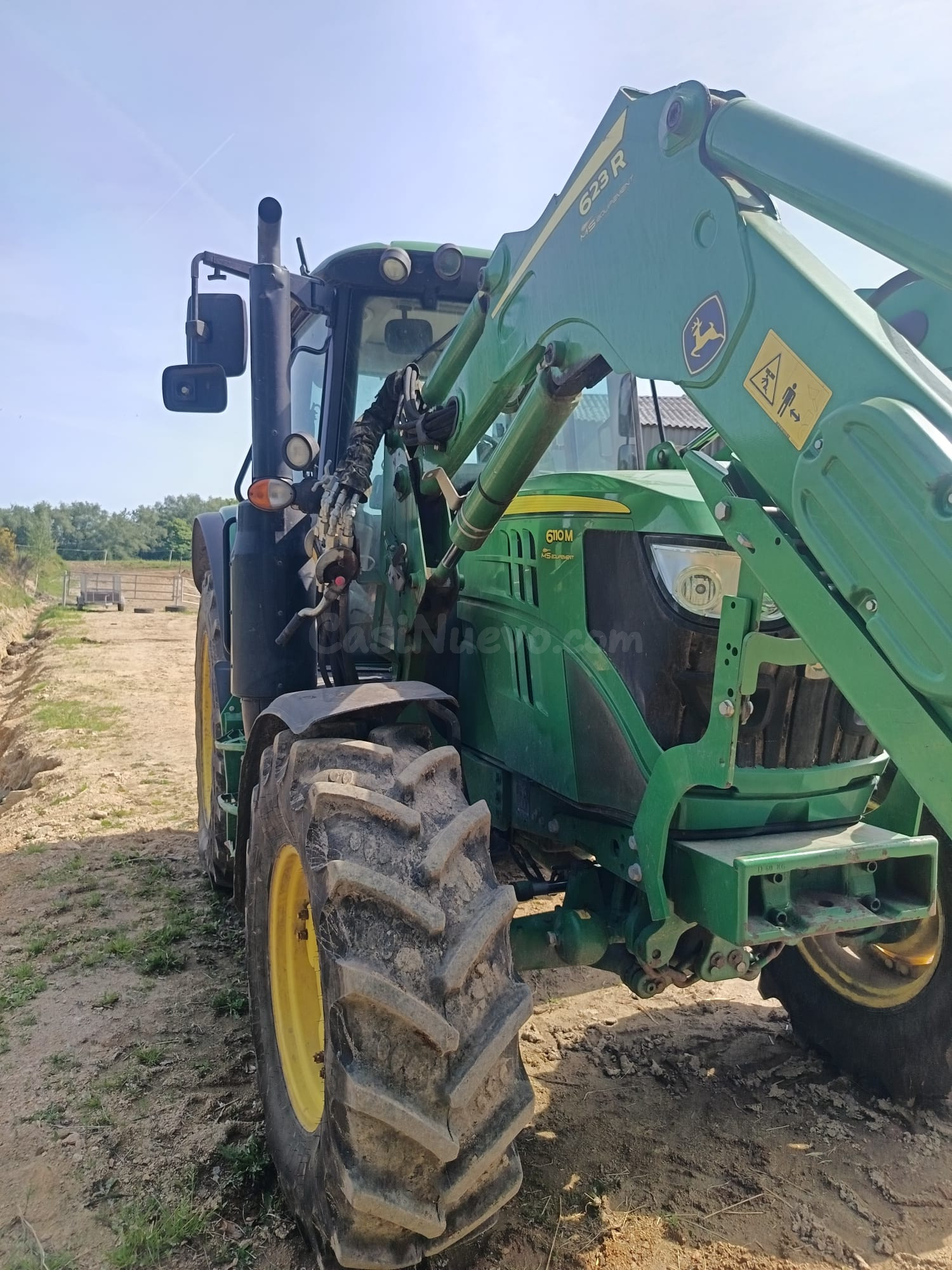 John Deere 6110M con brazo 623R - foto 3