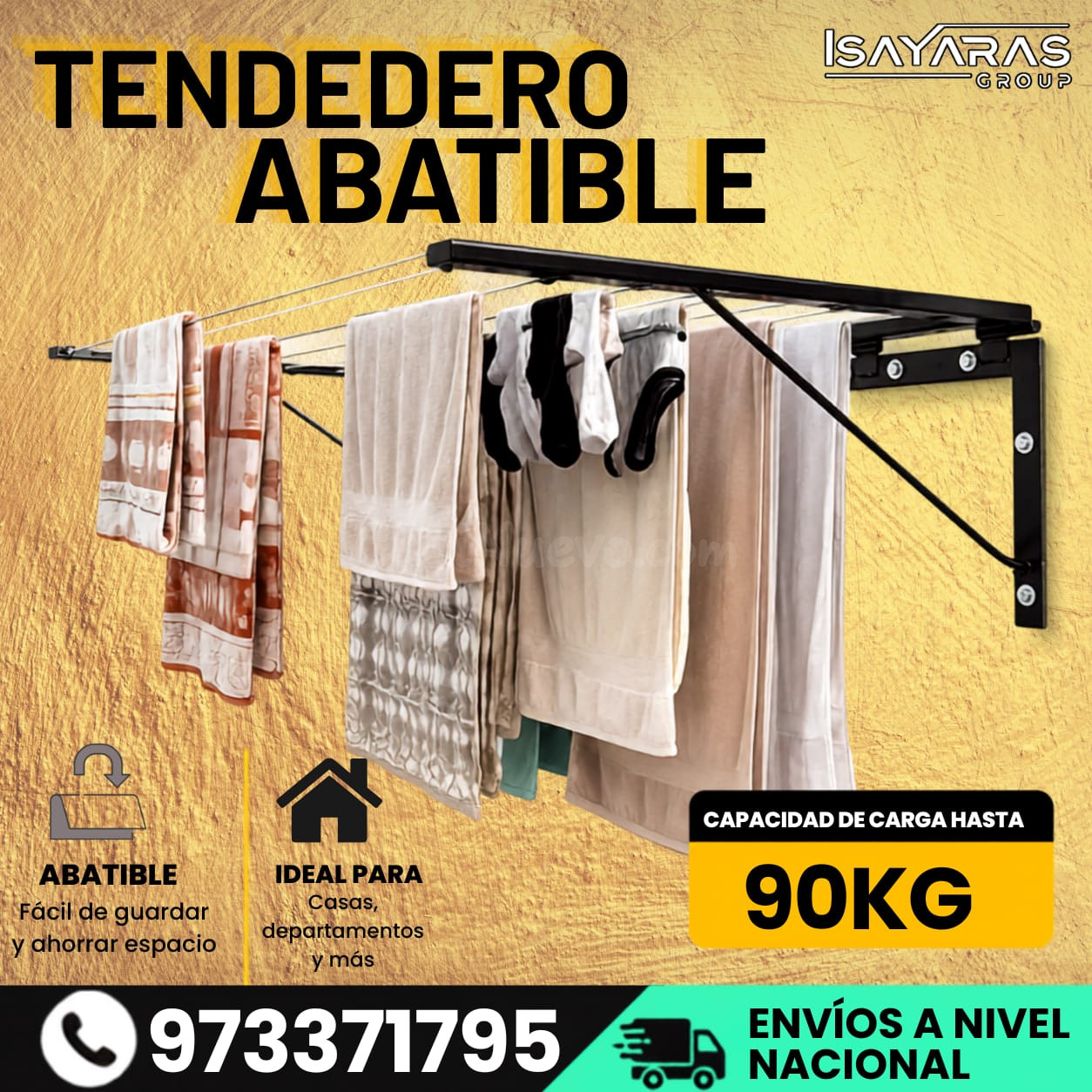 ¡EL TENDEDERO QUE TU HOGAR NECESITA! - ISAYARAS GROUP