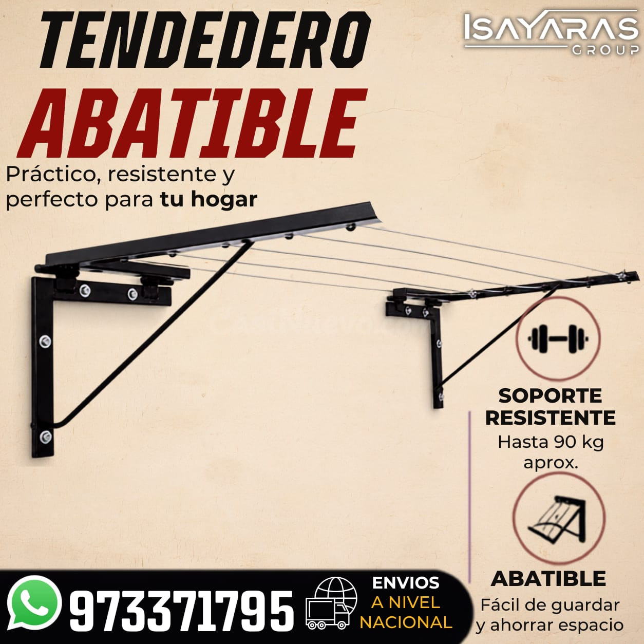 TENDEDERO  ABATIBLE - ISAYARAS GROUP