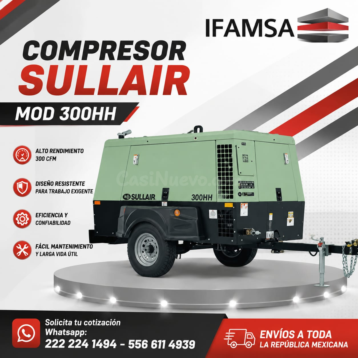 SULLIAR COMPRESOR MOD. 300HH