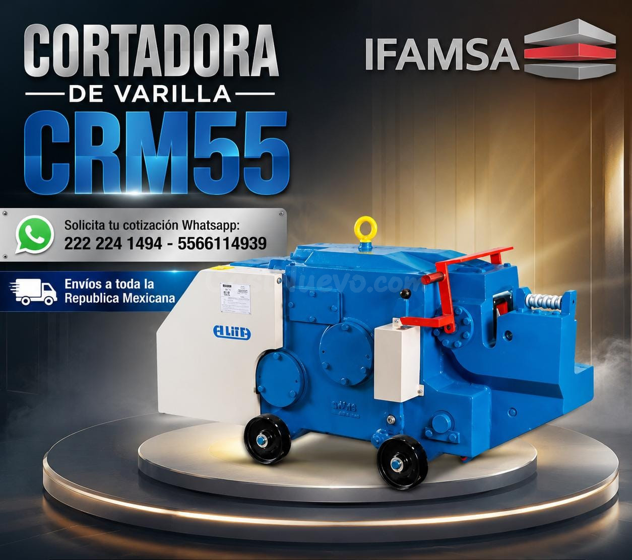 CORTADORA DE VARILLA CRM55 EN PUEBLA