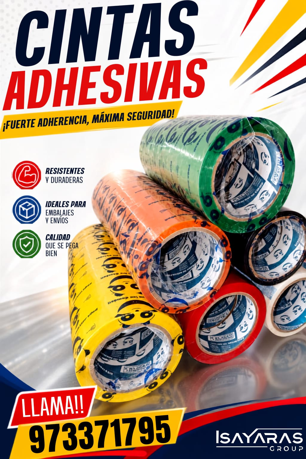 Cintas Adhesivas de Colores – Isayras group