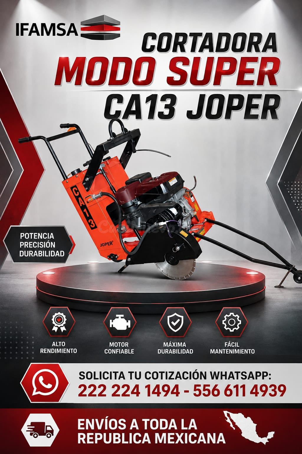 JOPER CORTADORA MODO SUPER CA13