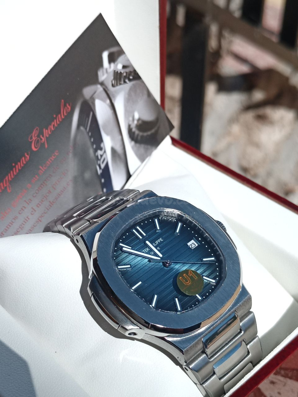 Patek Philippe Nautilus automátic última edición con tapa vi