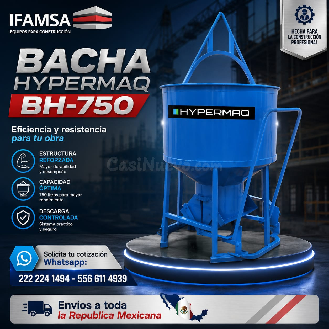 BACHA HYPERMAQ BH-750 EN IFAMSA