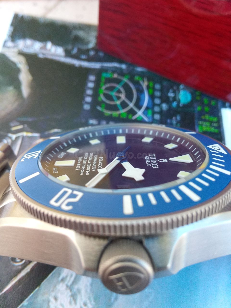 Tudor Pelagos 42mm Azul y Plata Acero Inoxidable - foto 5