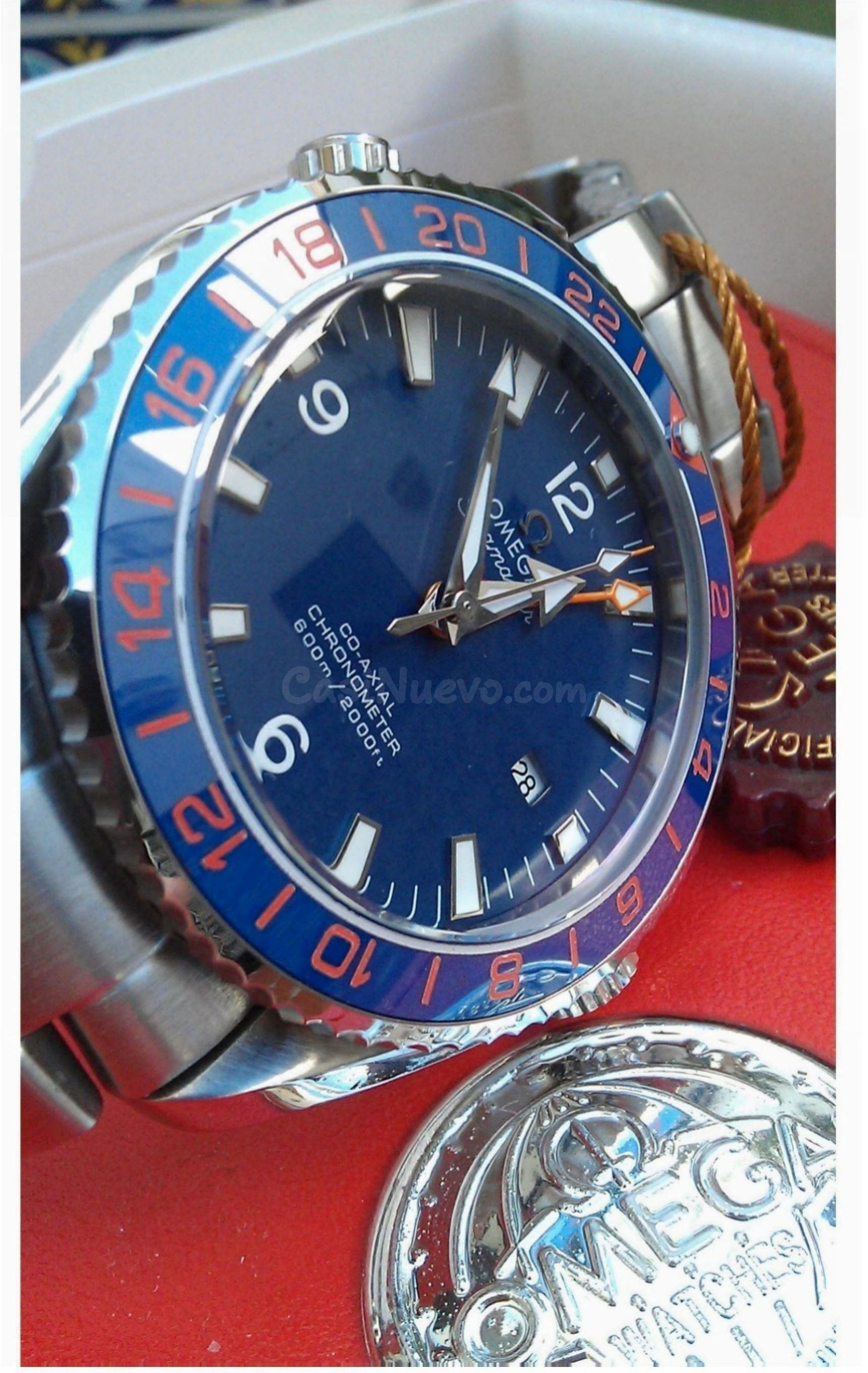 Omega Seamaster 600m gran y última versión caja con tapa vis